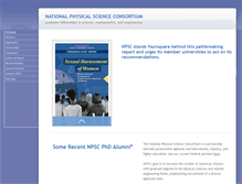 Tablet Screenshot of npsc.org